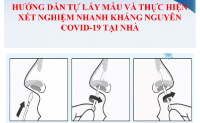 (HCDC) - HƯỚNG DẪN TỰ LẤY MẪU VÀ THỰC HIỆN XÉT NGHIỆM NHANH KHÁNG NGUYÊN COVID-19 TẠI NHÀ